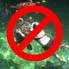 What NOT to do: person swimming with captive sea turtle